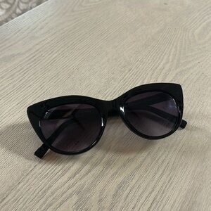 Black tinted Cat Eye Sunglasses